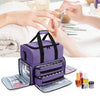 New Nail Polish Organizer Bag Storage Case Travel Carrying Nail Accessories Holds Bags Portable Cosmetic Handbag Organizer Box